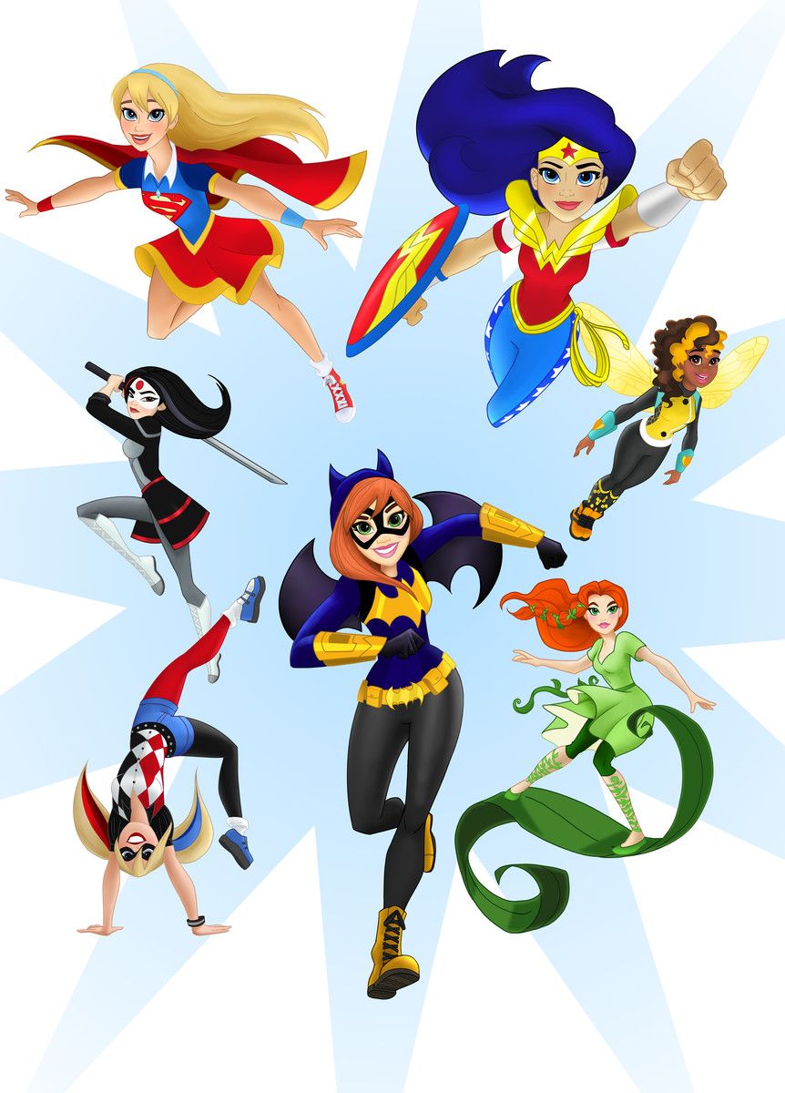 Dc Comics Superhero Girls - HD Wallpaper 