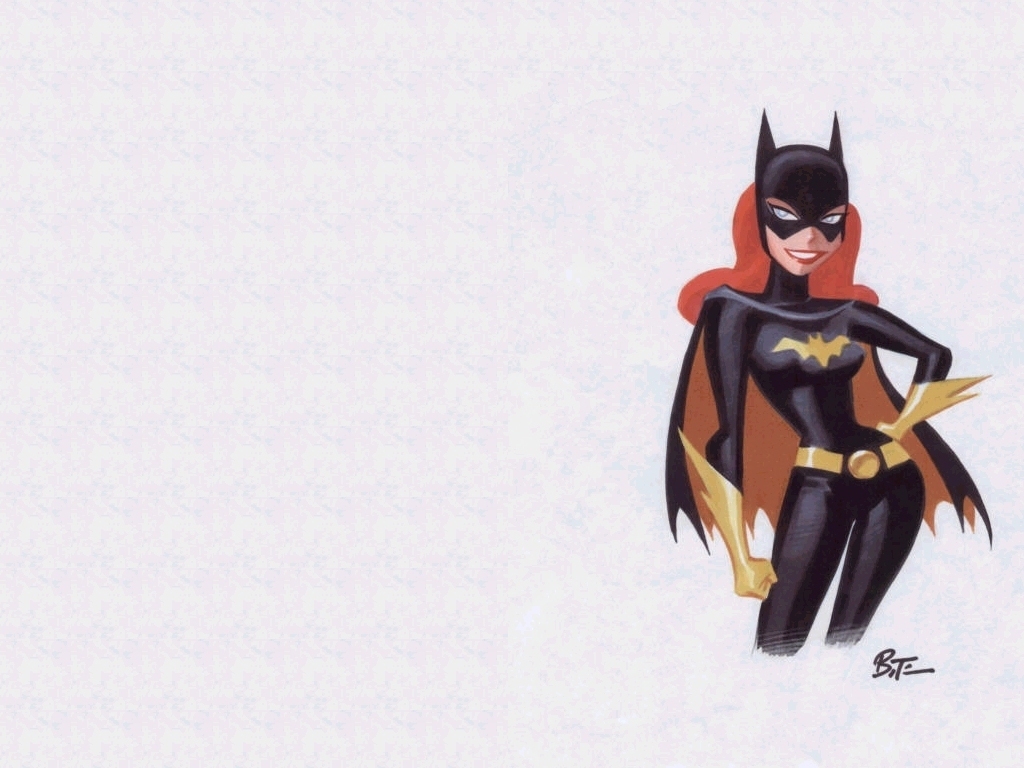 Batgirl - Bruce Timm Character Designs - HD Wallpaper 