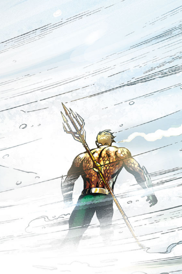 Comic Aquaman Wallpaper Iphone - HD Wallpaper 