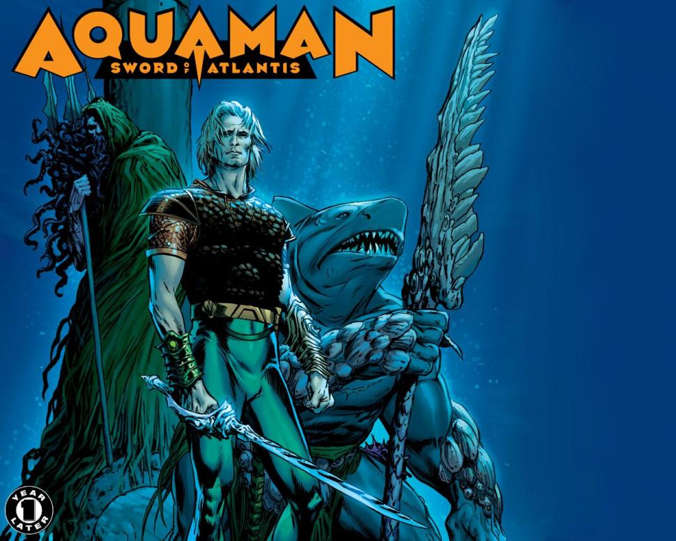 Aquaman Hd Wallpaper Comics Wallpaper Aquaman Wallpaper 1280x1024 Aquaman Sword Of Atlantis 970x776 Wallpaper Teahub Io