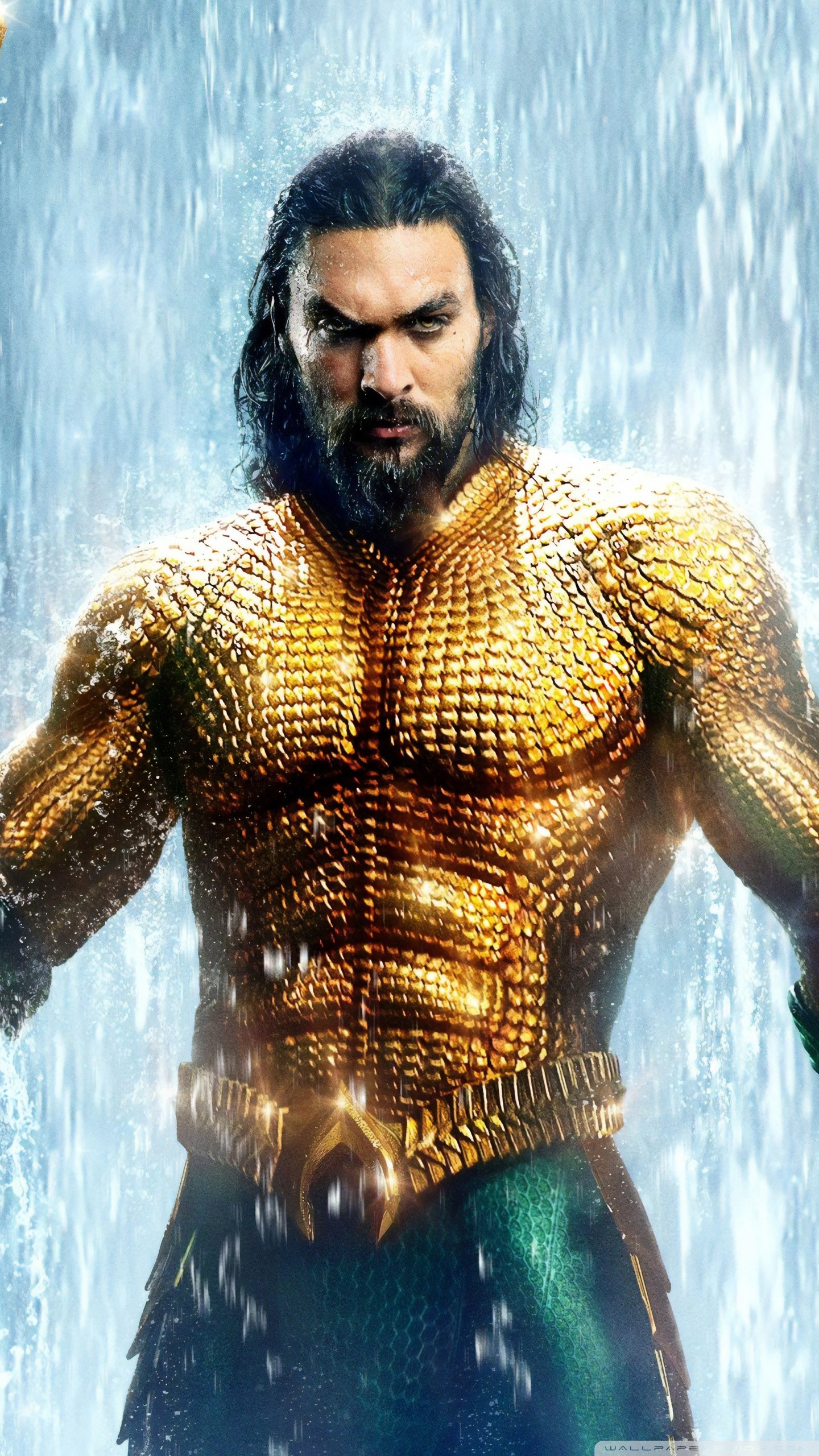 1440x2560, Tablet 
 Data Id 386906 
 Data Src /walls/full/3/a/b/386906 - Jason Momoa Aquaman Gold - HD Wallpaper 