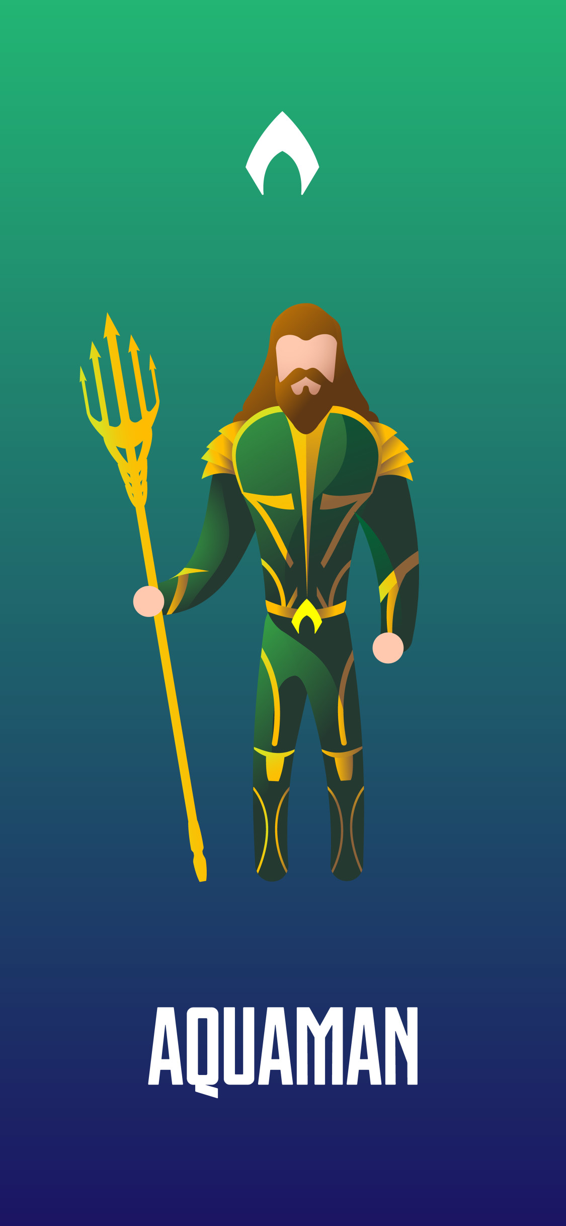 Fanart Justice League Minimalistic - HD Wallpaper 