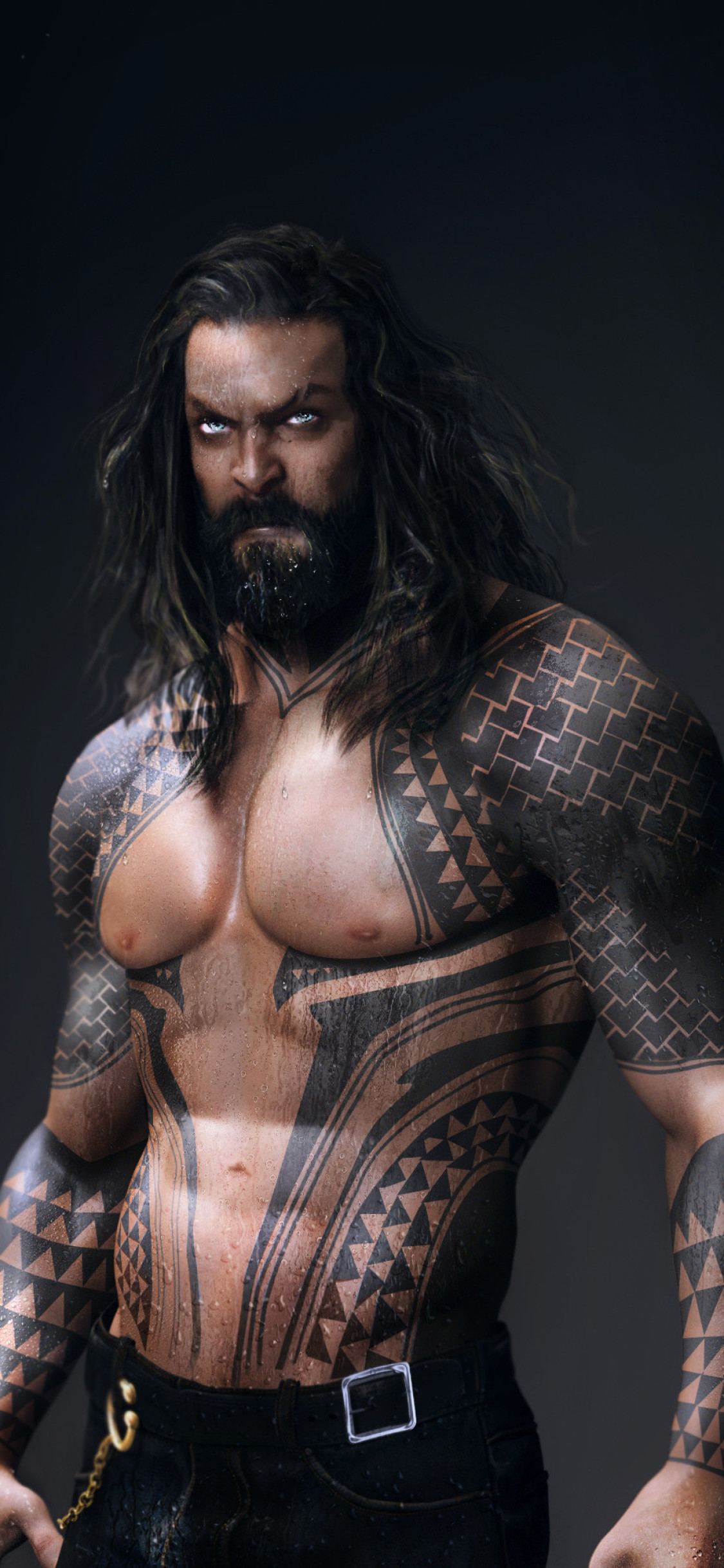 Jason Momoa Tattoos Aquaman - HD Wallpaper 
