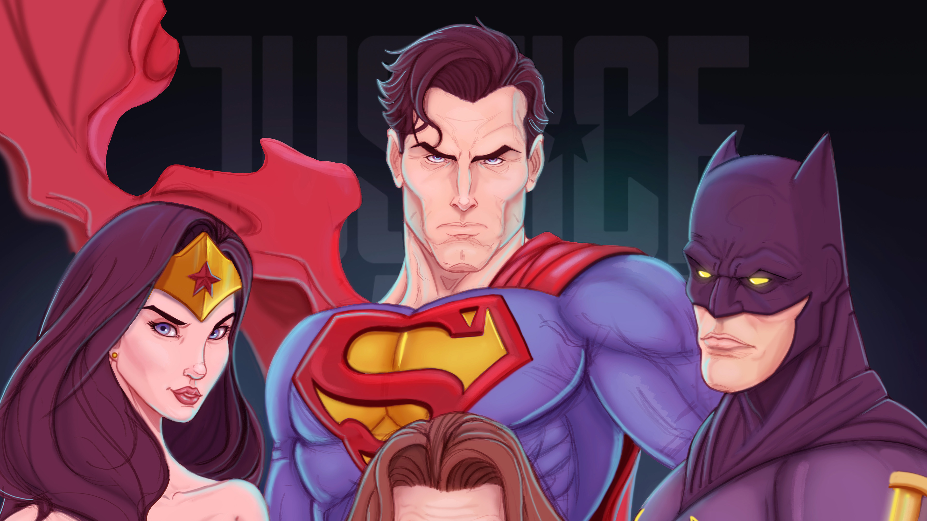 Art Justice League 4k - HD Wallpaper 