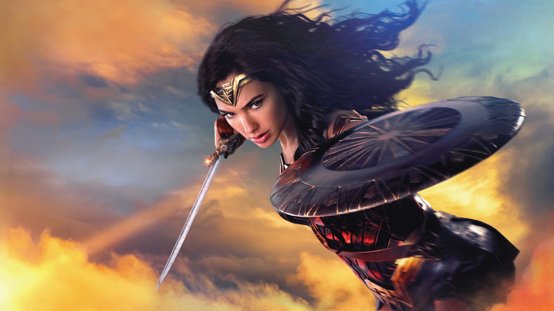 Wonder Woman Comic Wallpaper - HD Wallpaper 