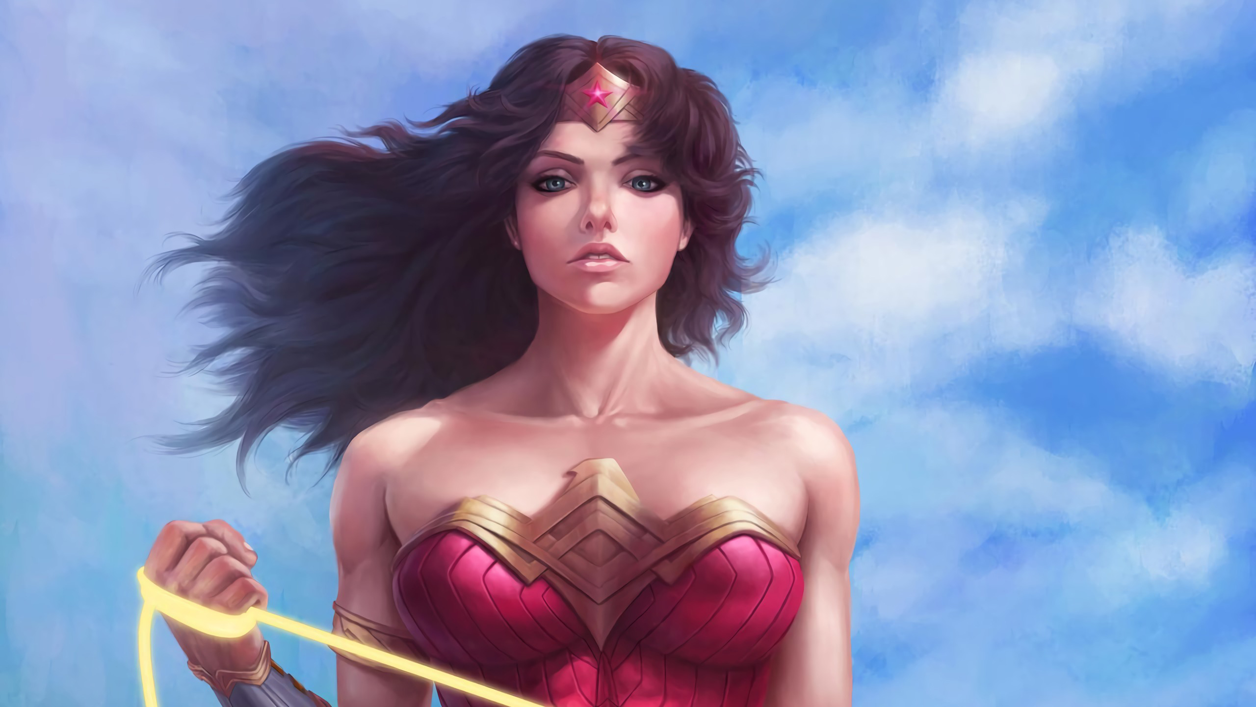 Wonder Woman Comic Wallpaper - HD Wallpaper 