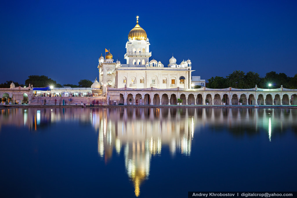 Gurudwara Bangla Sahib - HD Wallpaper 