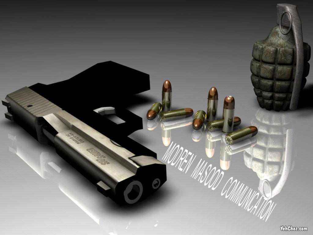 Guns Hd Wallpaper For Pc - HD Wallpaper 