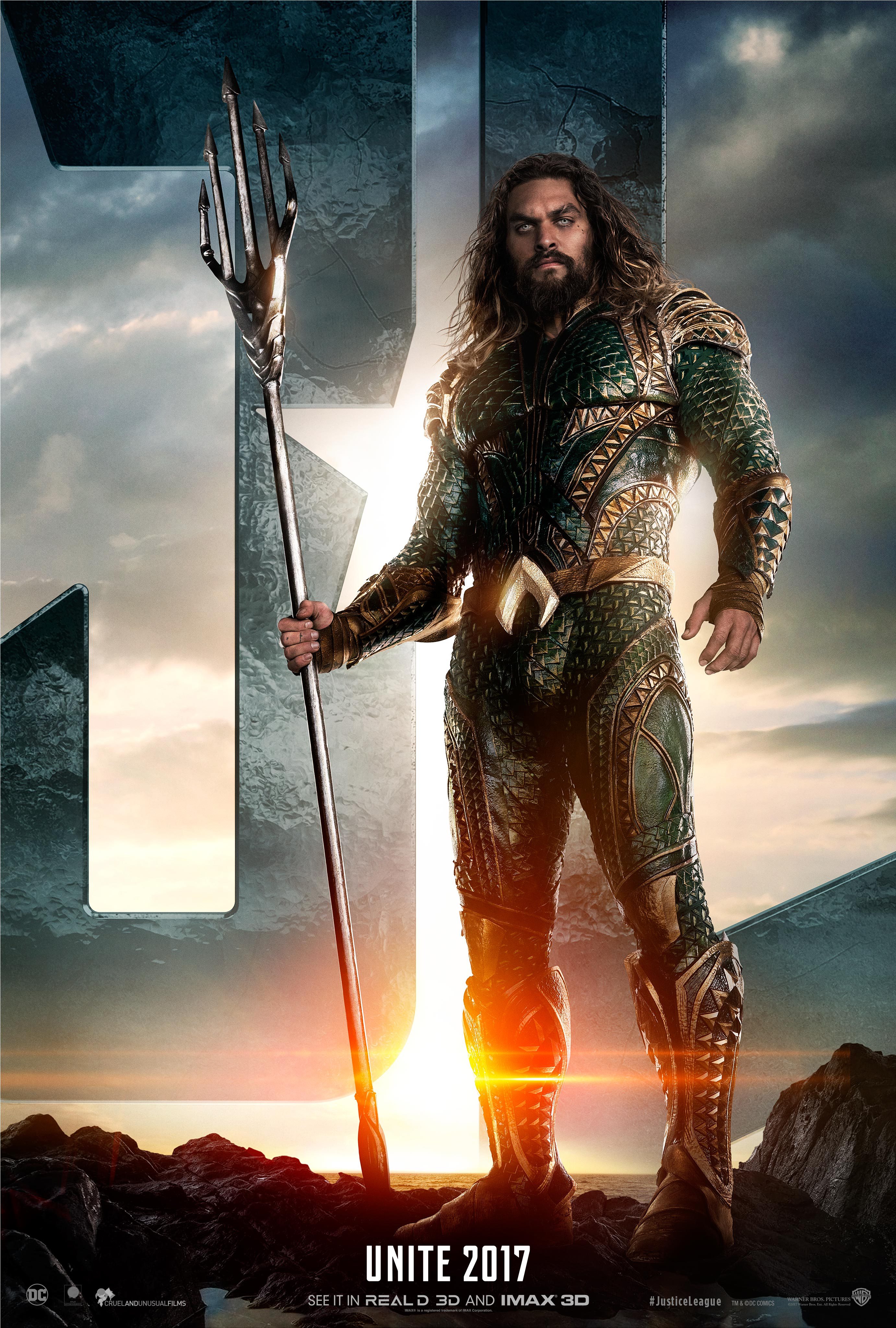 Justice League Promo Images - Justice League 2017 Aquaman - HD Wallpaper 