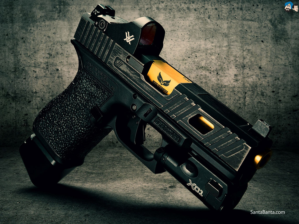 Guns - Glock - HD Wallpaper 
