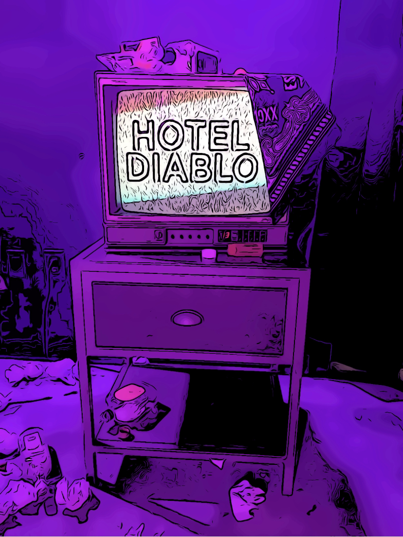 Machine Gun Kelly Hotel Diablo - HD Wallpaper 