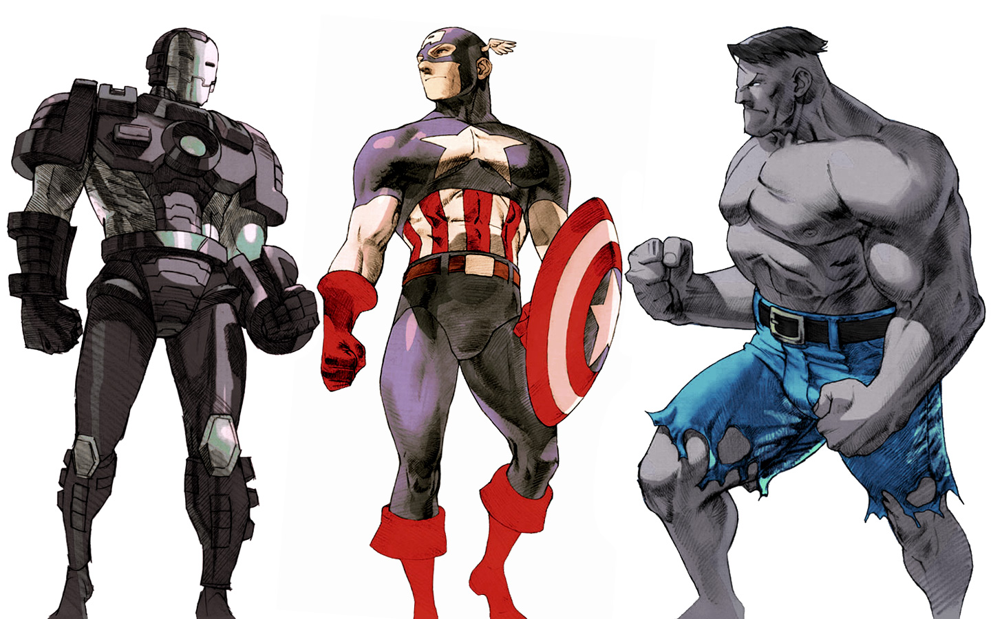 Comics Avengers The Avengers Marvel Comics Hulk Captain - HD Wallpaper 