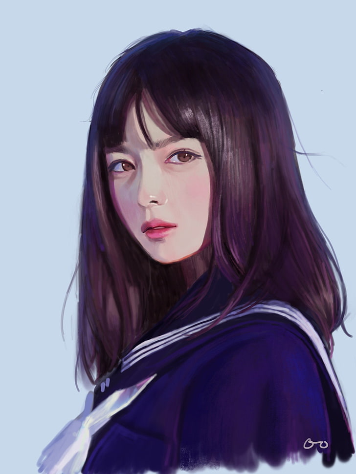 Hoshi Izumi, Kanna Hashimoto, Sailor Suit And Machine - HD Wallpaper 