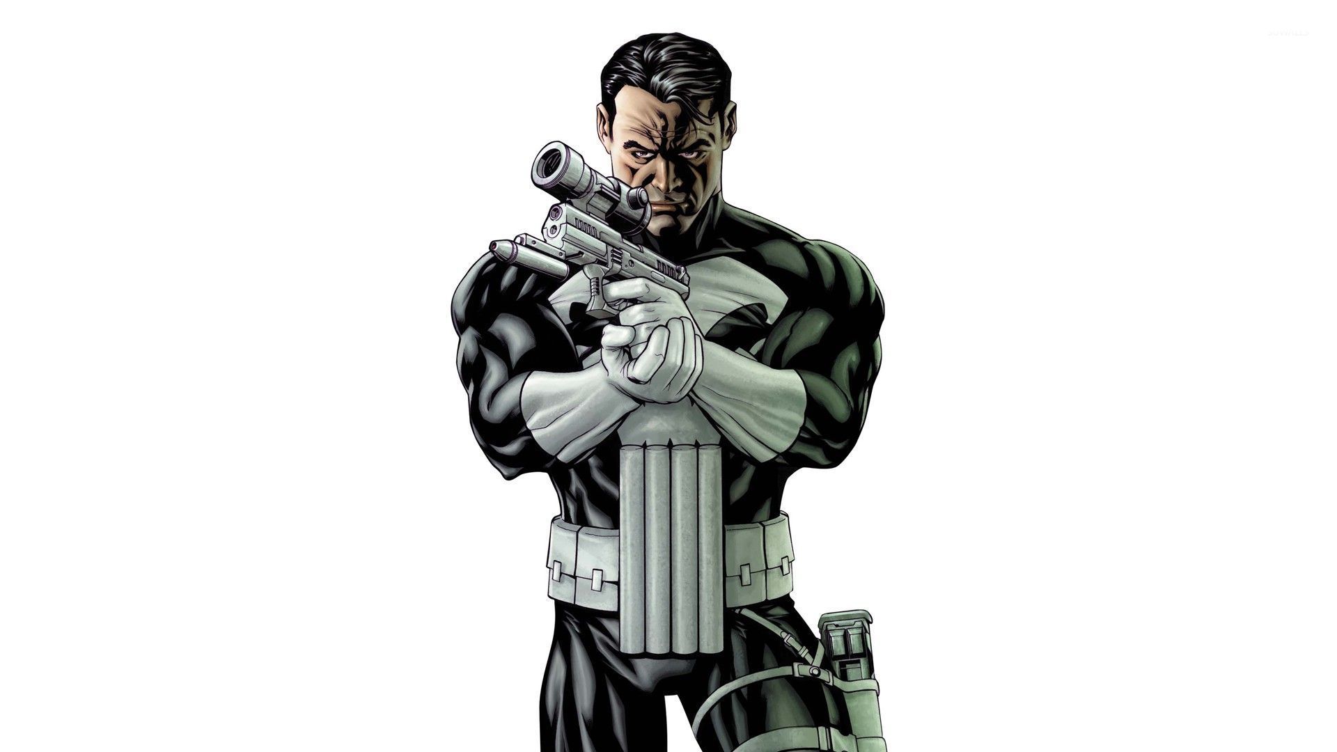 Punisher Comic Wallpaper Hd - HD Wallpaper 
