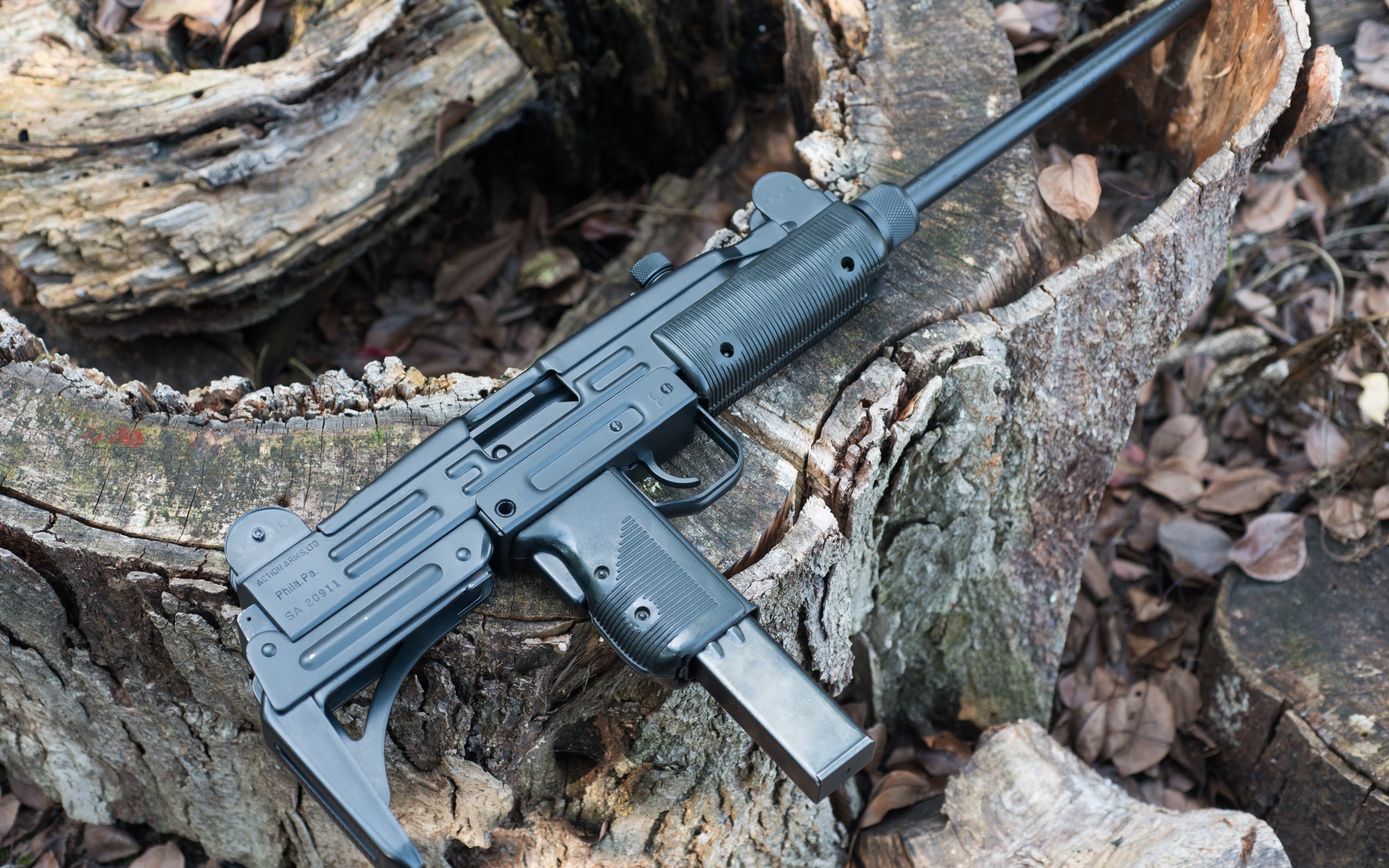 Wallpaper Uzi 9mm Machine Gun - Fondos De Pantalla Armas - HD Wallpaper 