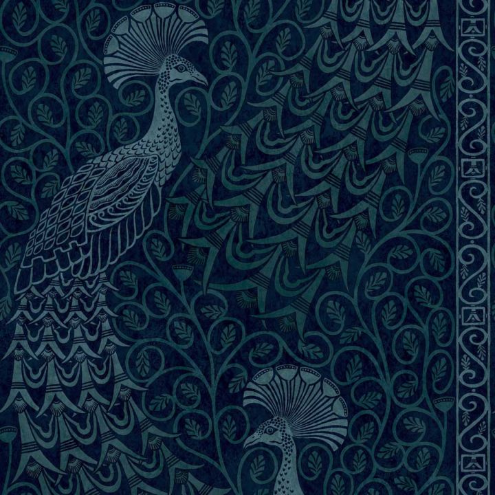 Designer Bird Wallpaper F P Interiors - Cole And Son Pearwood - HD Wallpaper 