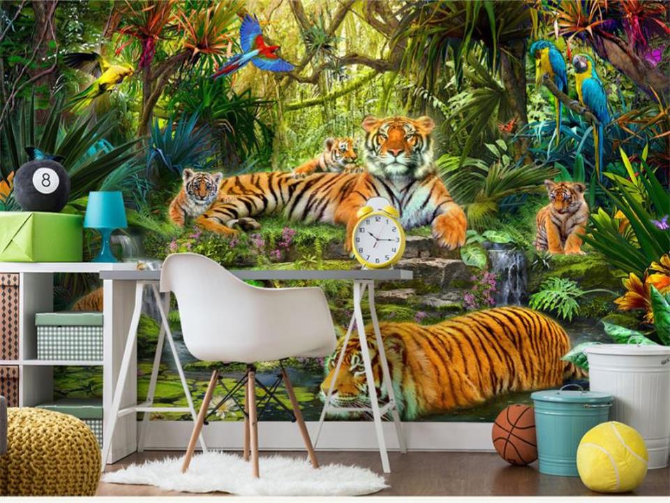 Oasis De Tigres - HD Wallpaper 