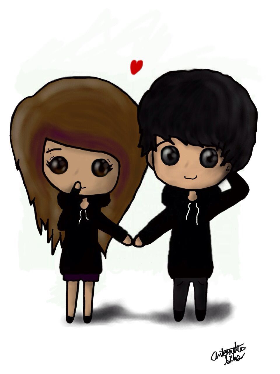 Best Love Cartoon Couple Ideas - Cartoon Boyfriend And Girlfriend - 736x981  Wallpaper 
