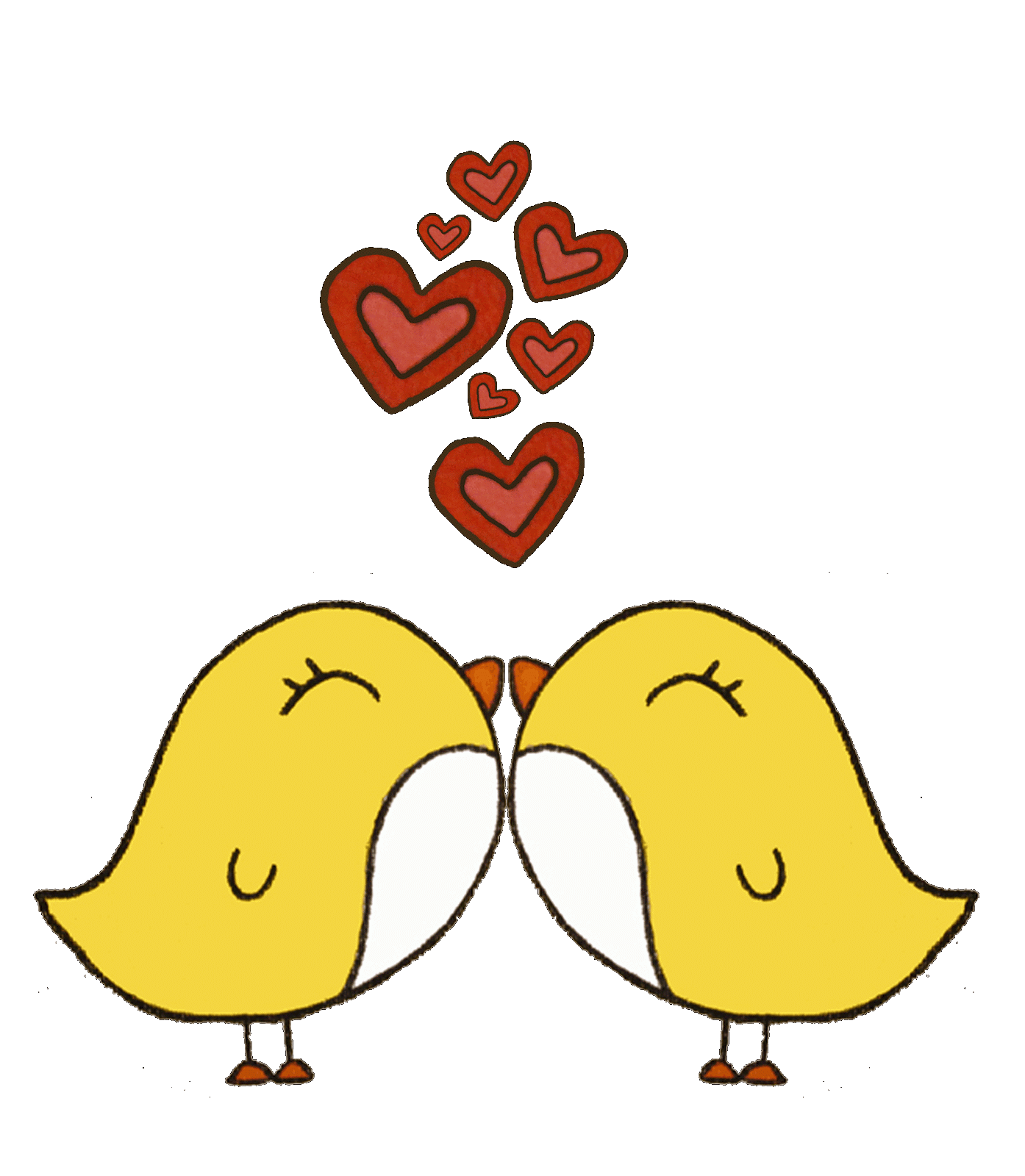 I You Panda Free - Lovebirds Clip Art - HD Wallpaper 