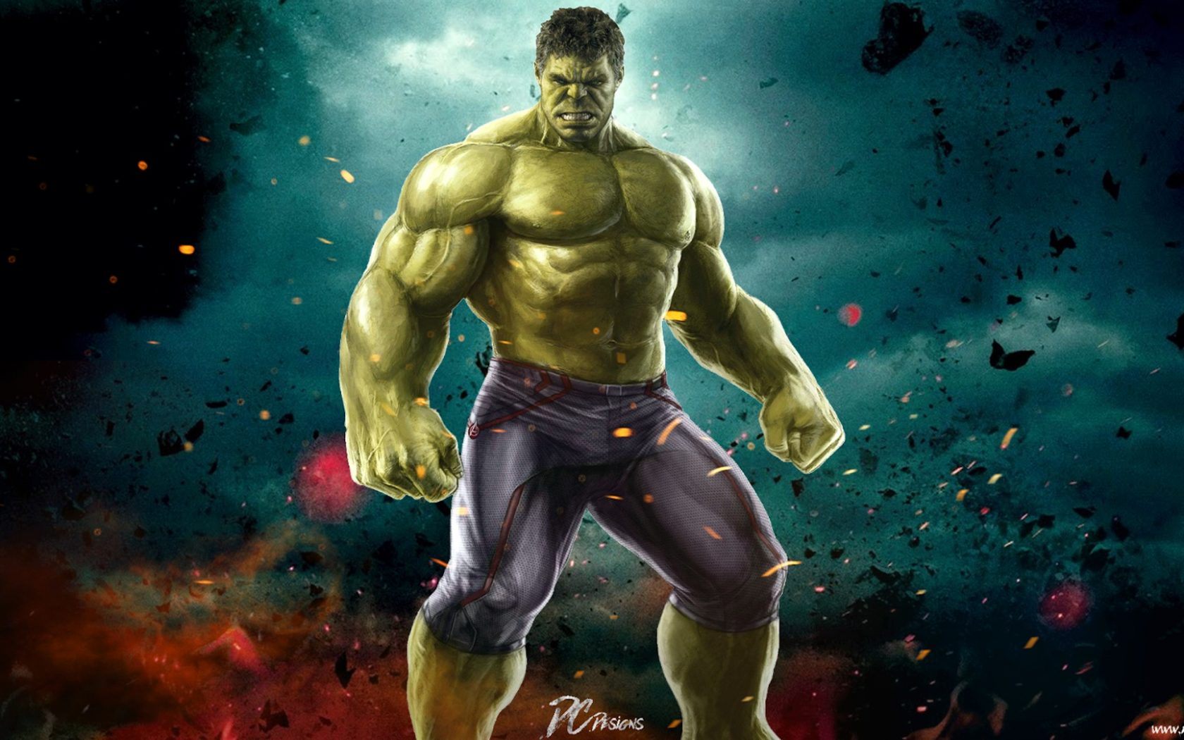 Marvel Wallpaper Hulk - HD Wallpaper 