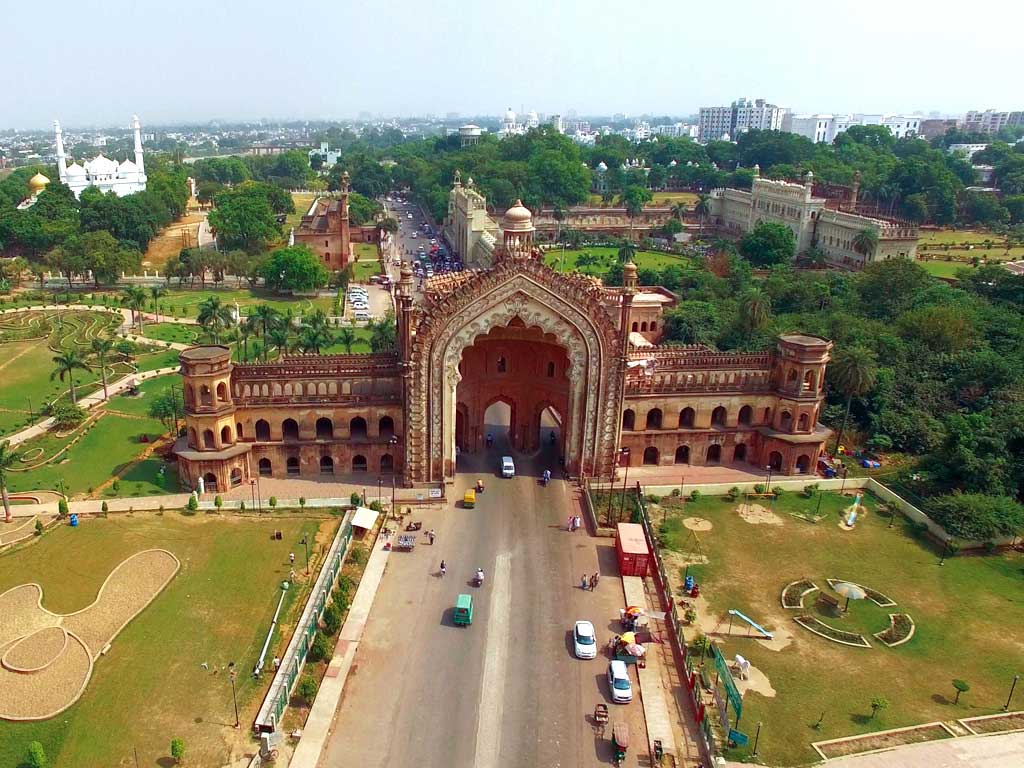 Post Card Of Uttar Pradesh - Famous Tourist States Of India - HD Wallpaper 