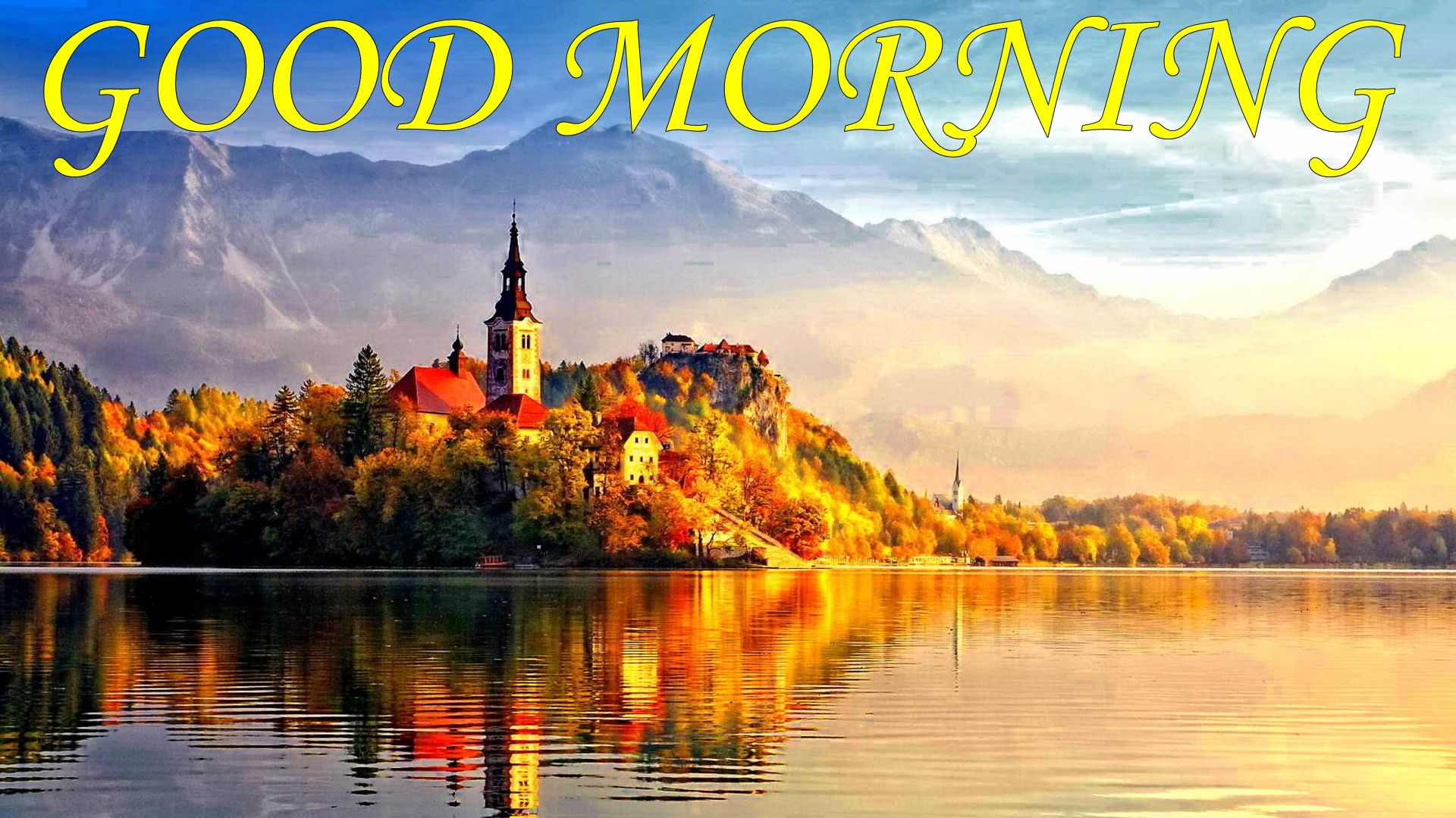 Good Morning Beautiful Scenery Hd Wallpapers - Good Morning Image With Beautiful Scenery - HD Wallpaper 