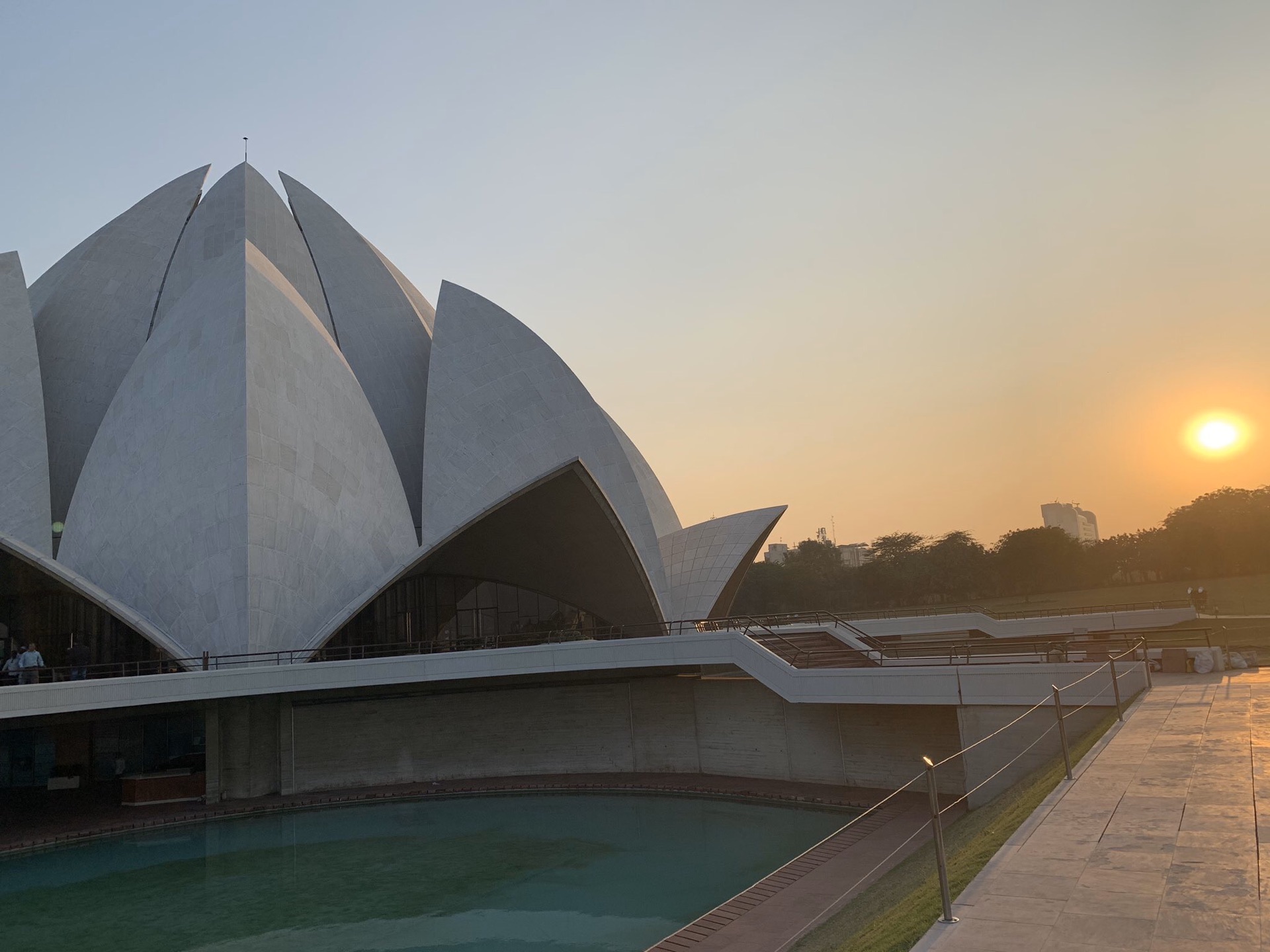 Lotus Temple - HD Wallpaper 