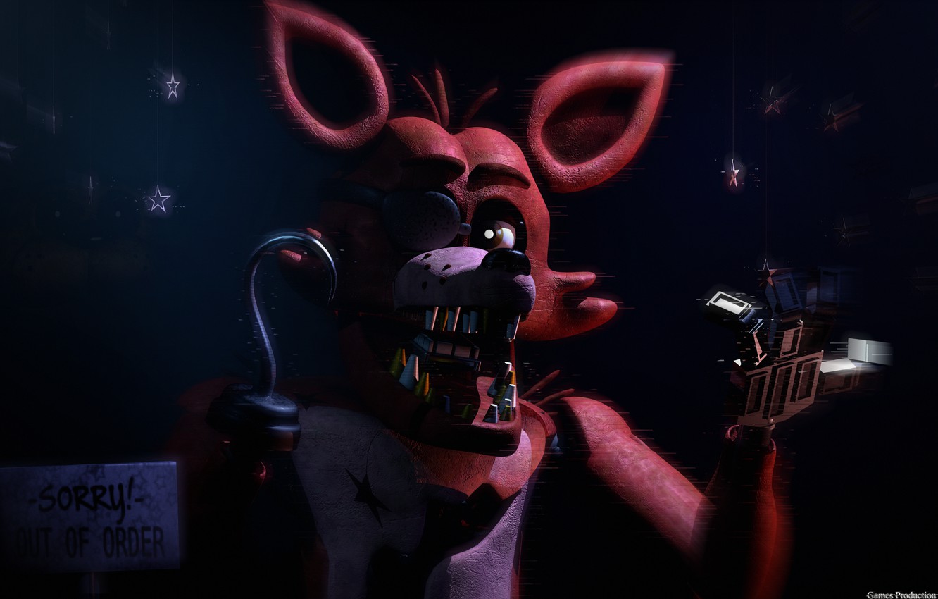 Photo Wallpaper Foxy, Fnaf, Fnaf1, Fnaf Foxy, Foxy - Fnaf Foxy - HD Wallpaper 