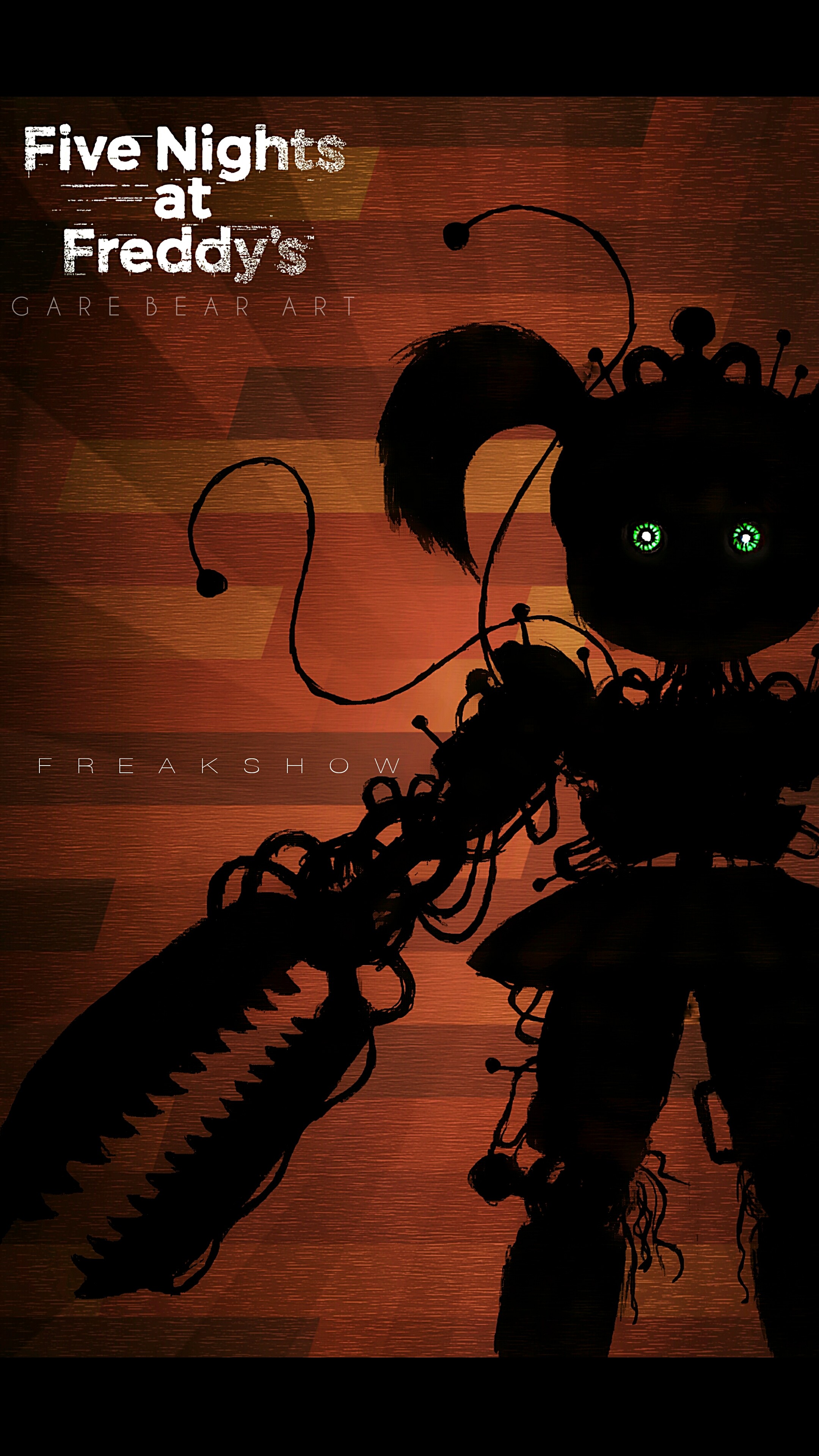 Fnaf 6 Freak Show Baby Wallpaper By Garebearart1 
 - Fnaf 6 Scarp Baby - HD Wallpaper 