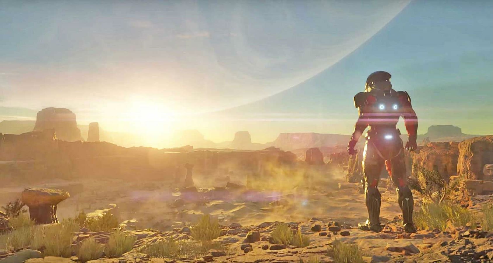 Mass Effect Andromeda Paysage - HD Wallpaper 