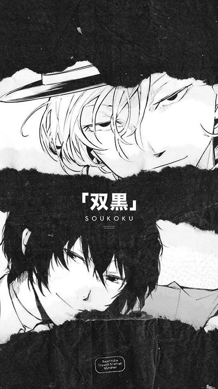 Anime, Japan, And Tumblr Image - Chuuya And Dazai - HD Wallpaper 
