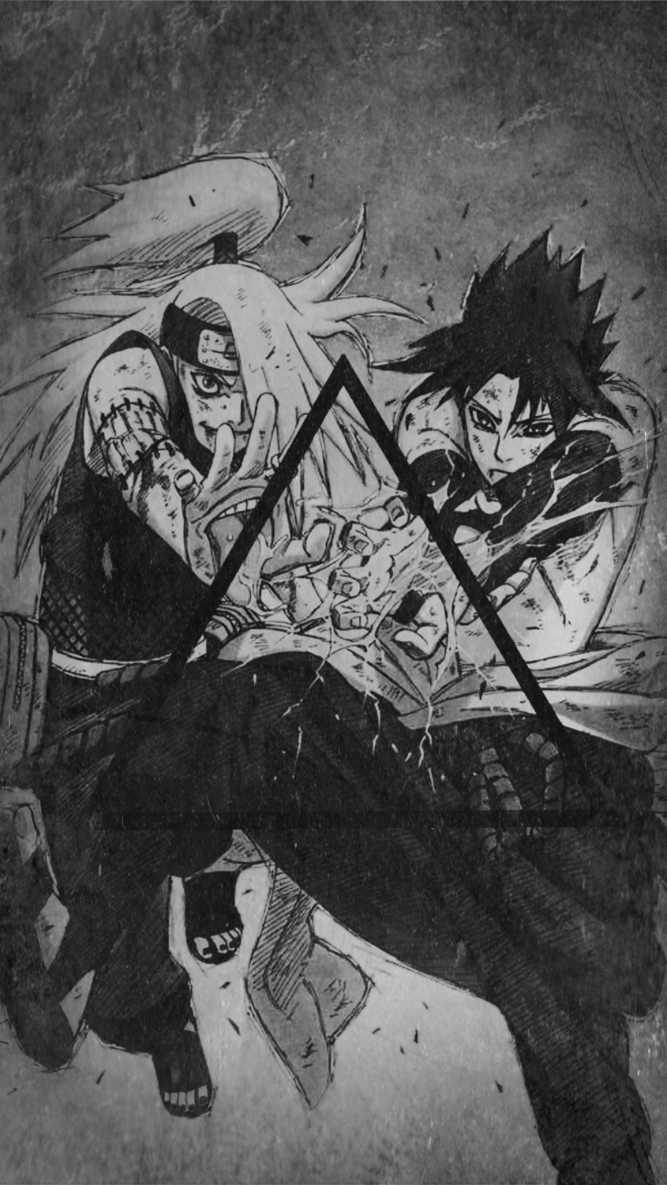 #anime #naruto #sasuke #deidara #wallpaper #tumblr - Naruto Best Cover Art - HD Wallpaper 