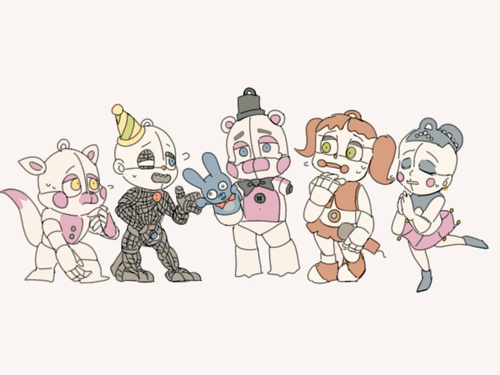 Cute Fnaf Wallpaper - HD Wallpaper 