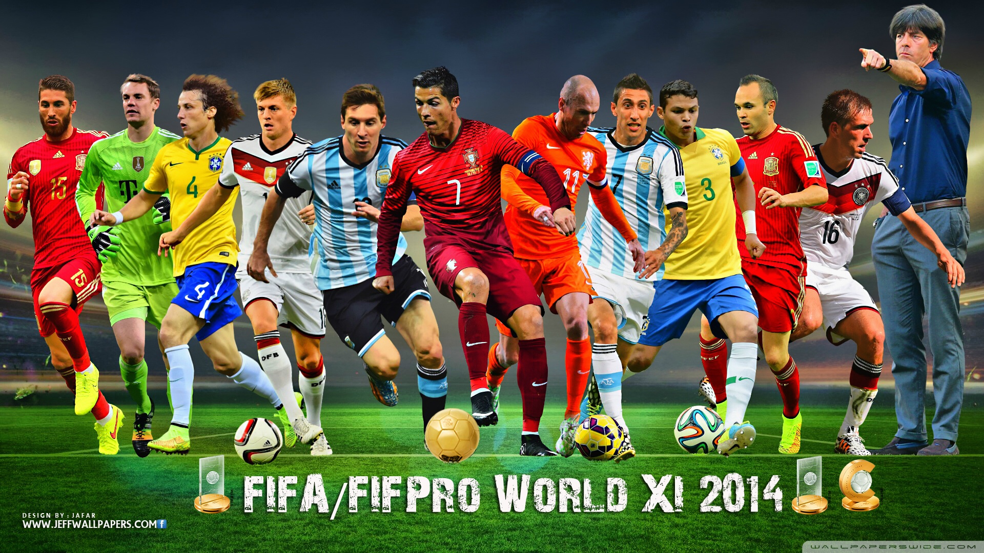 Fifa Wallpapers Hd - Fifa Fifpro World Xi - HD Wallpaper 