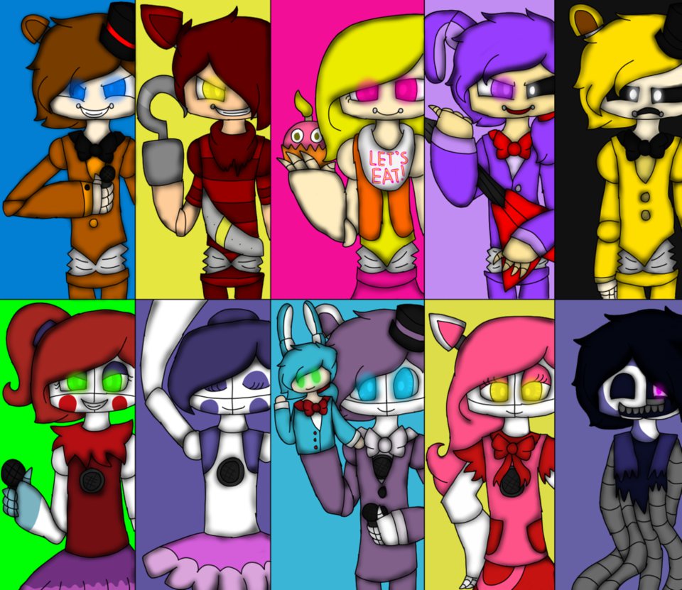 Fnaf Wallpaper Sister Location - HD Wallpaper 