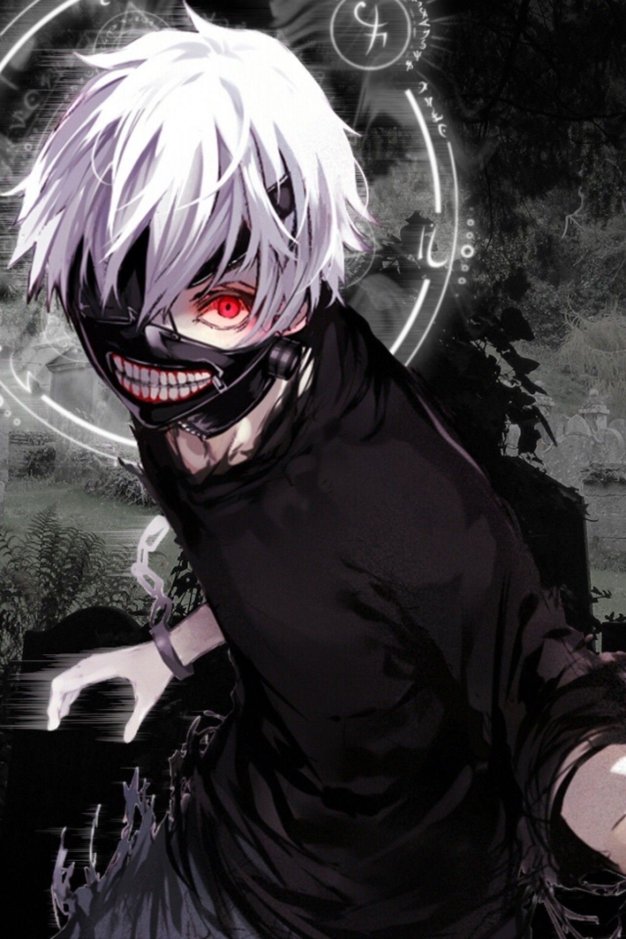 Tokyo Ghoul Ios Wallpaper Facebook Wallpaper Ken Keneki - Tokyo Ghoul Wallpaper Phone - HD Wallpaper 