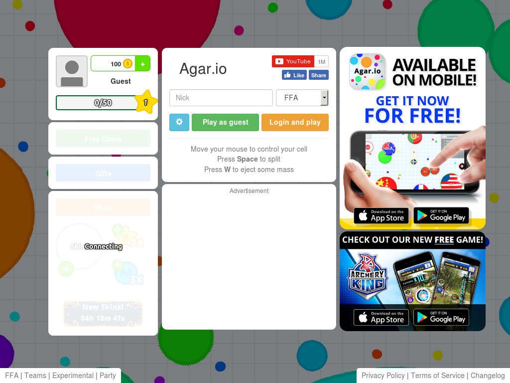 Agar.io - HD Wallpaper 