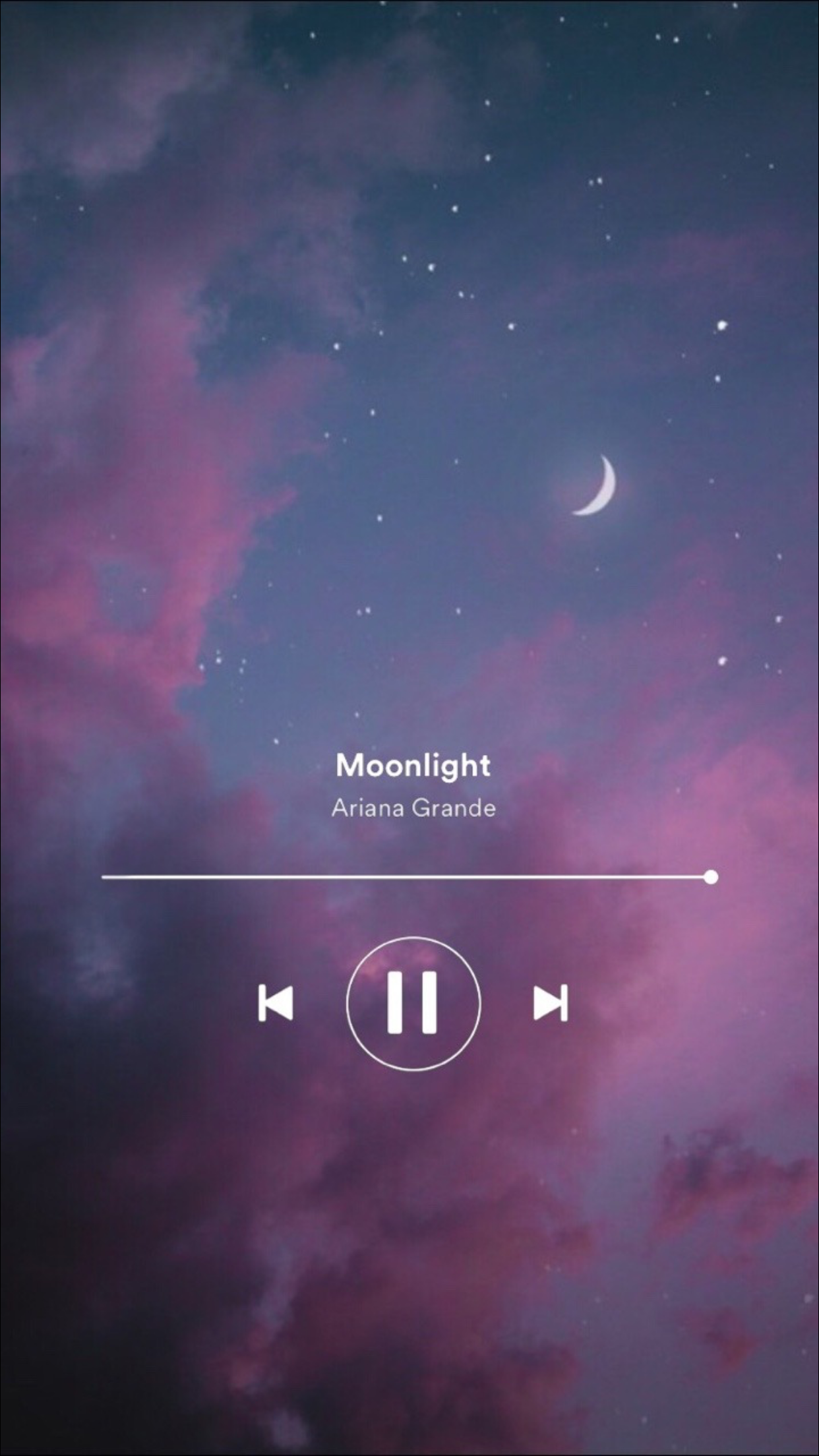 Ariana Grande Moonlight Background - HD Wallpaper 