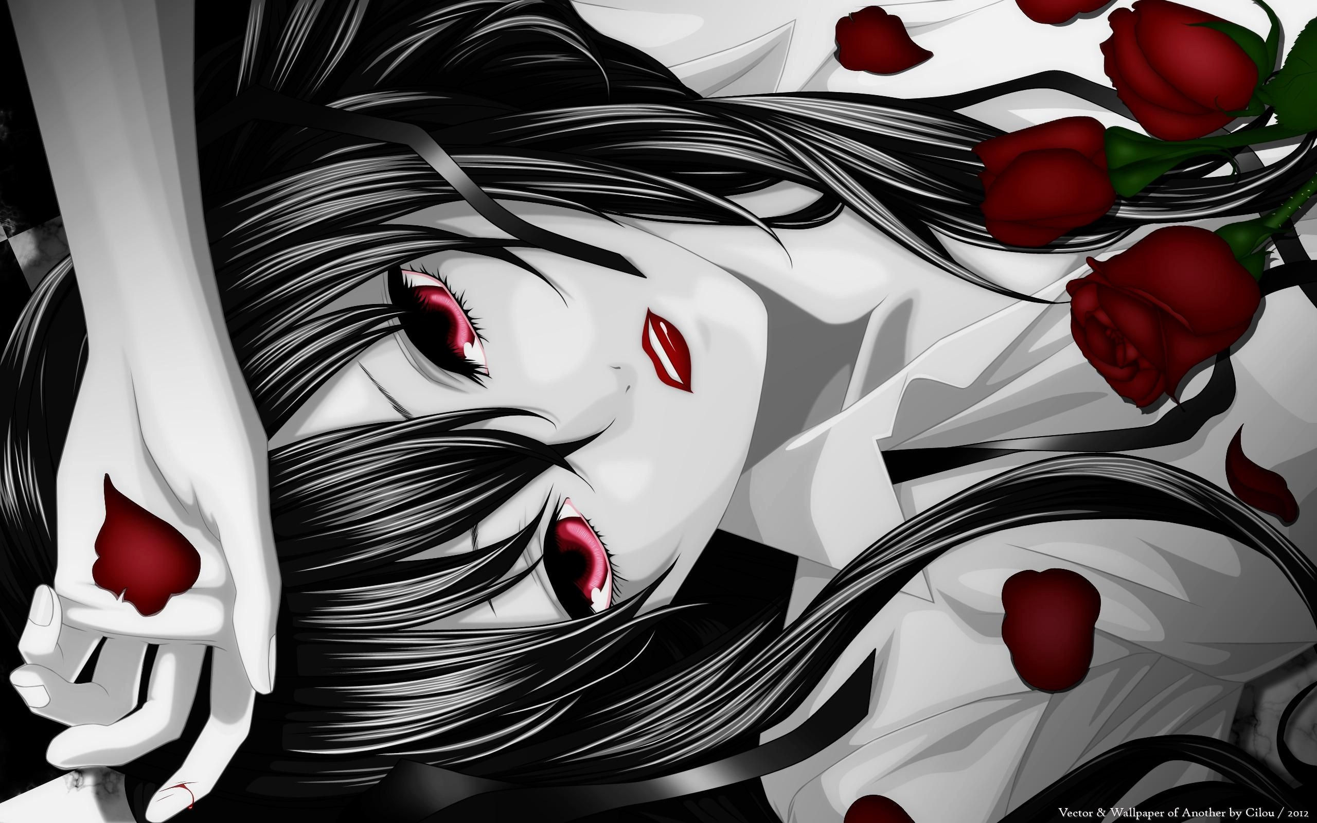 2560x1600, Iphone 8 Wallpapers Anime New Anime Dark - Anime Vampire Girl  Wallpaper Hd - 2560x1600 Wallpaper 