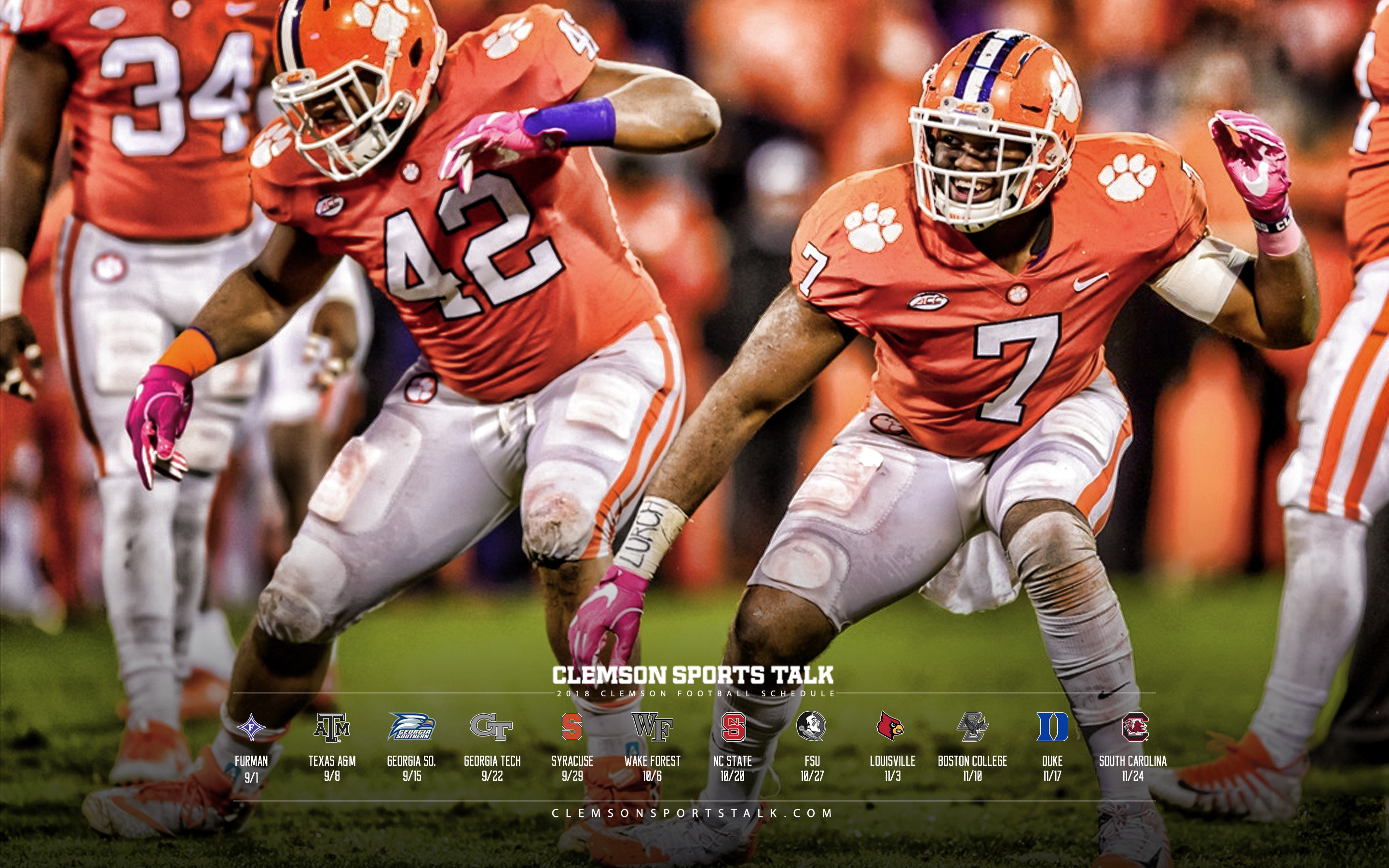Swag Surfing Desktop 
 Data Src Clemson Wallpaper Iphone - Clemson Football Background 2019 - HD Wallpaper 