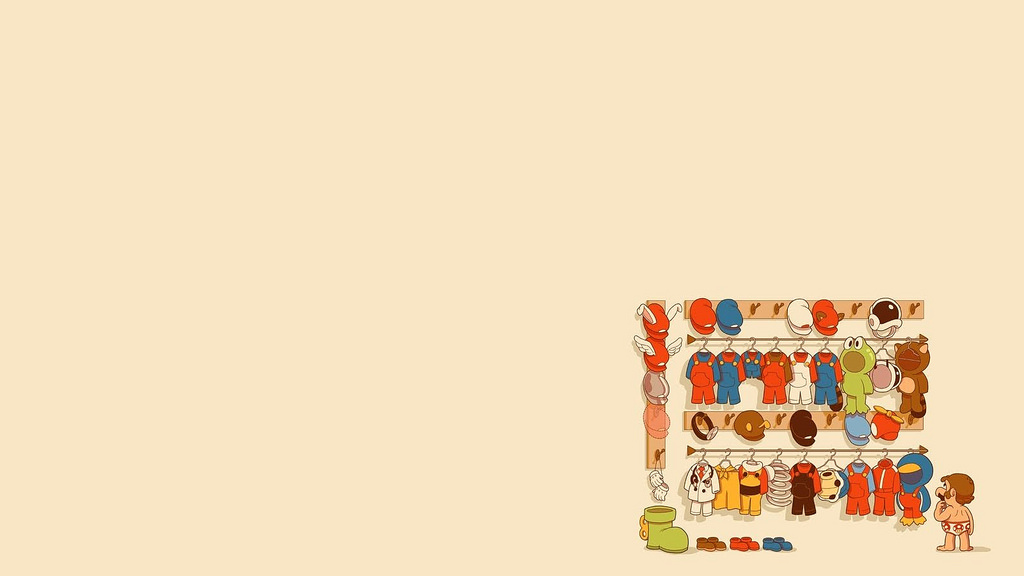 Tumblr Laptop Backgrounds - Mario's Closet - HD Wallpaper 