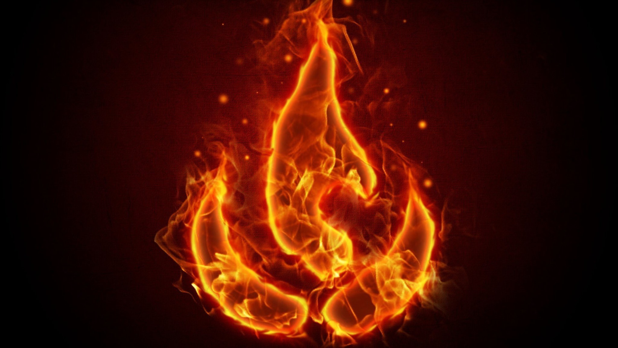 Avatar The Last Airbender Fire Symbol 2048×1152 Wallpaper - Cacola Lit Fuse - HD Wallpaper 