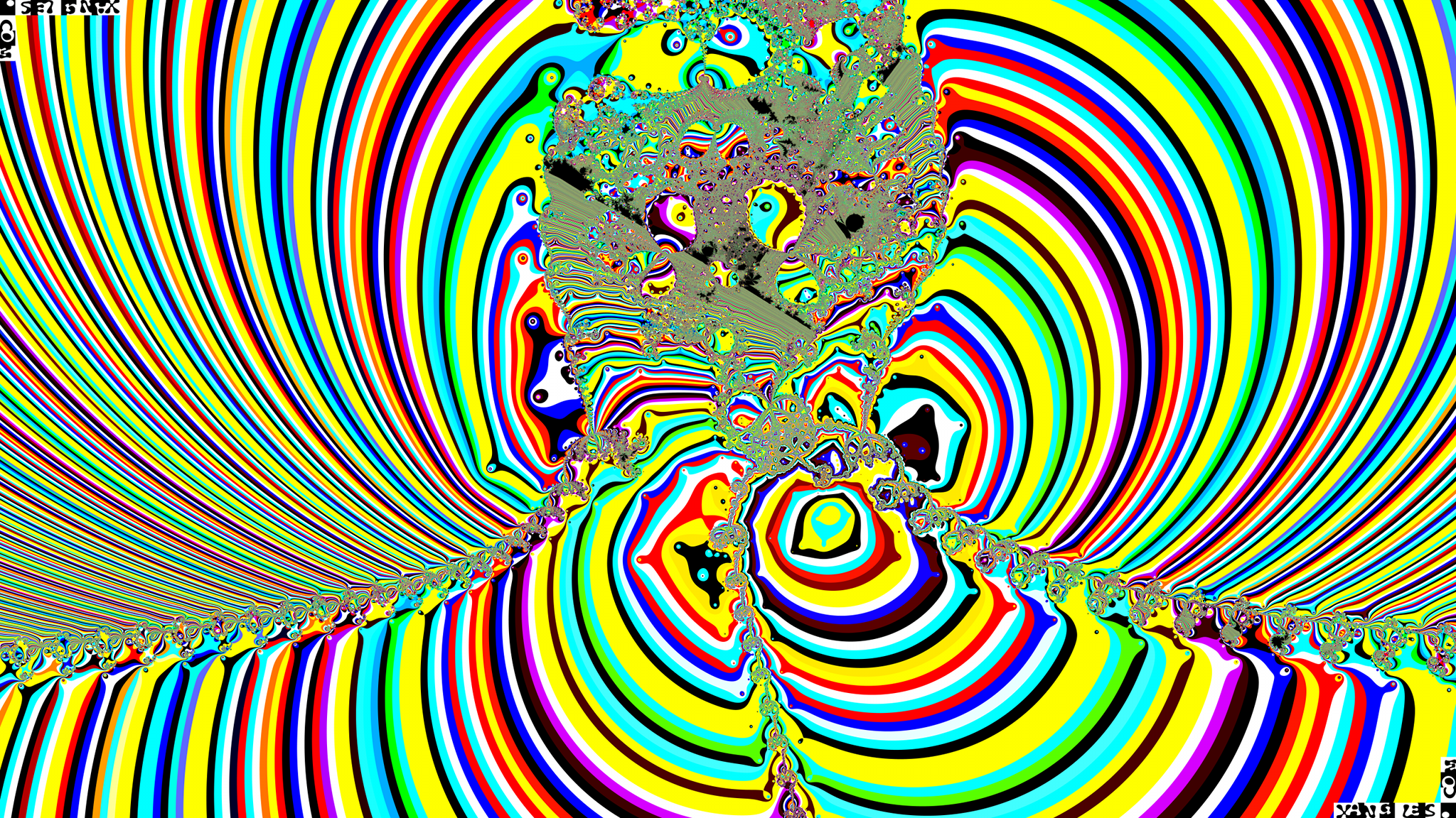 Trippy Stripes - HD Wallpaper 