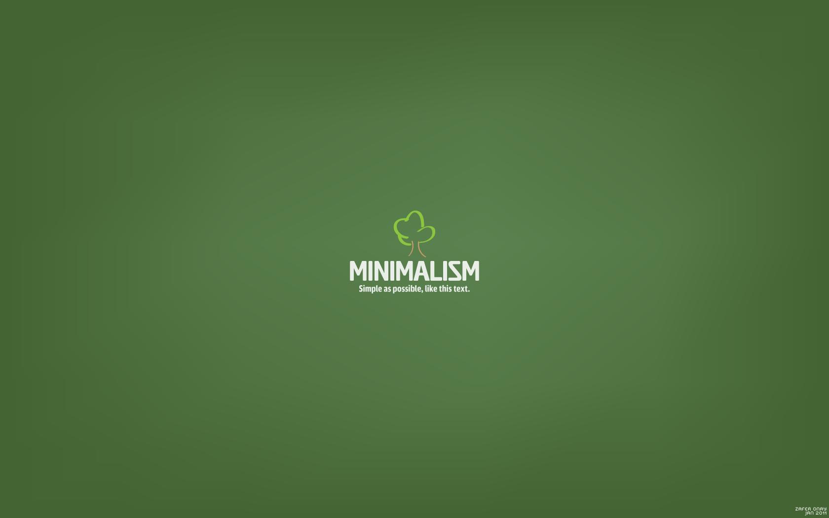 High Definition Minimalism Images - HD Wallpaper 