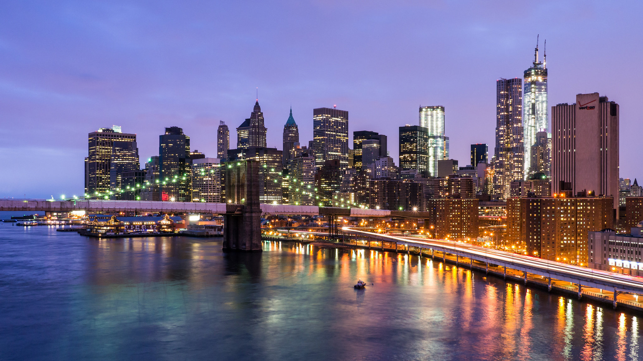 Best Brooklyn Bridge Background Id - New York City Desktop - HD Wallpaper 