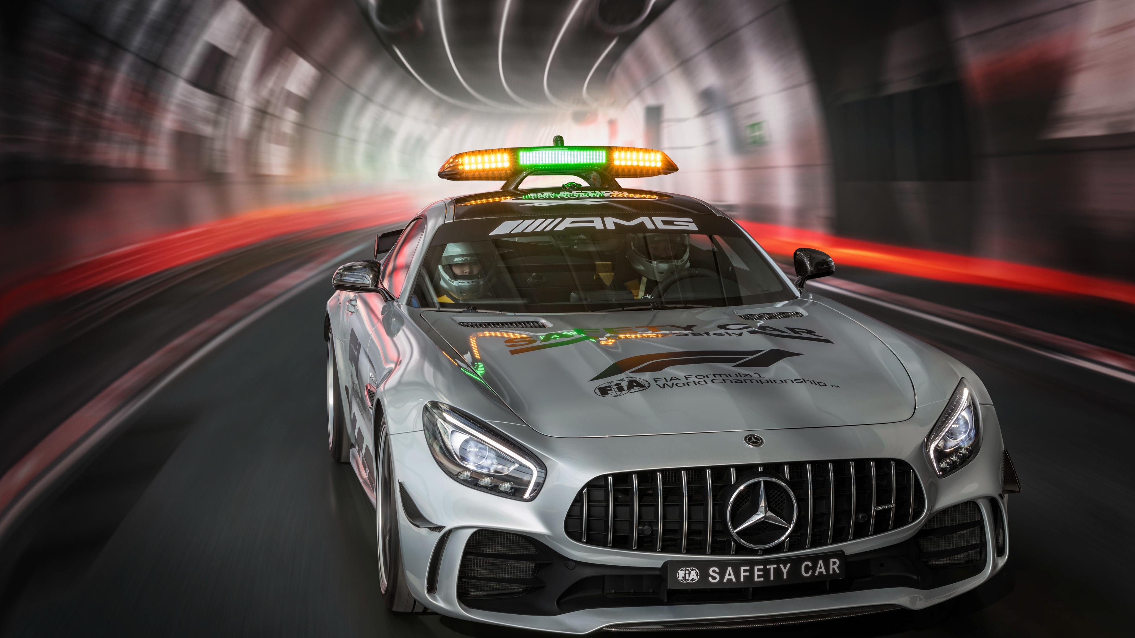 2018 Mercedes Amg Gt R F1 Safety Car - F1 Safety Car Mercedes Amg Gt R - HD Wallpaper 