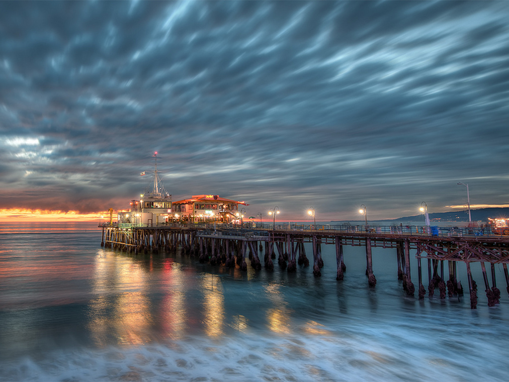 Pier - HD Wallpaper 