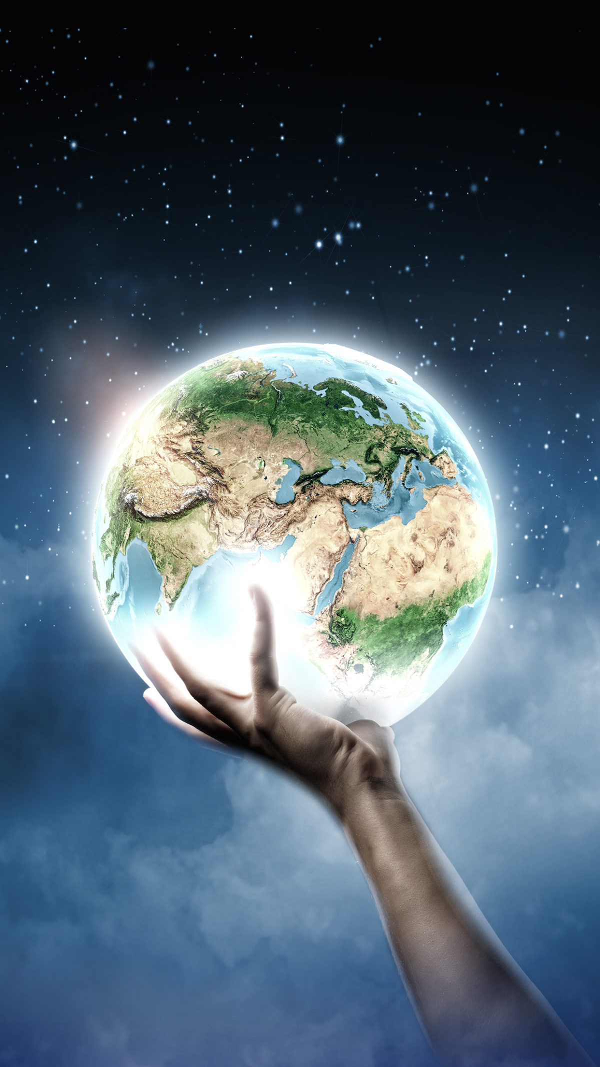 Jehovah, The Former Of The Earth - World In Hand - HD Wallpaper 