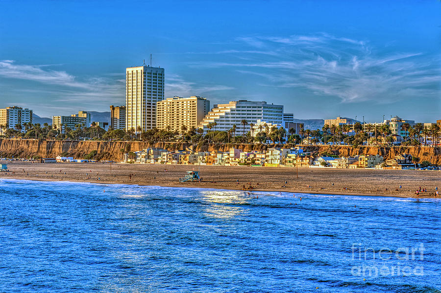 Santa Monica Skyline - HD Wallpaper 