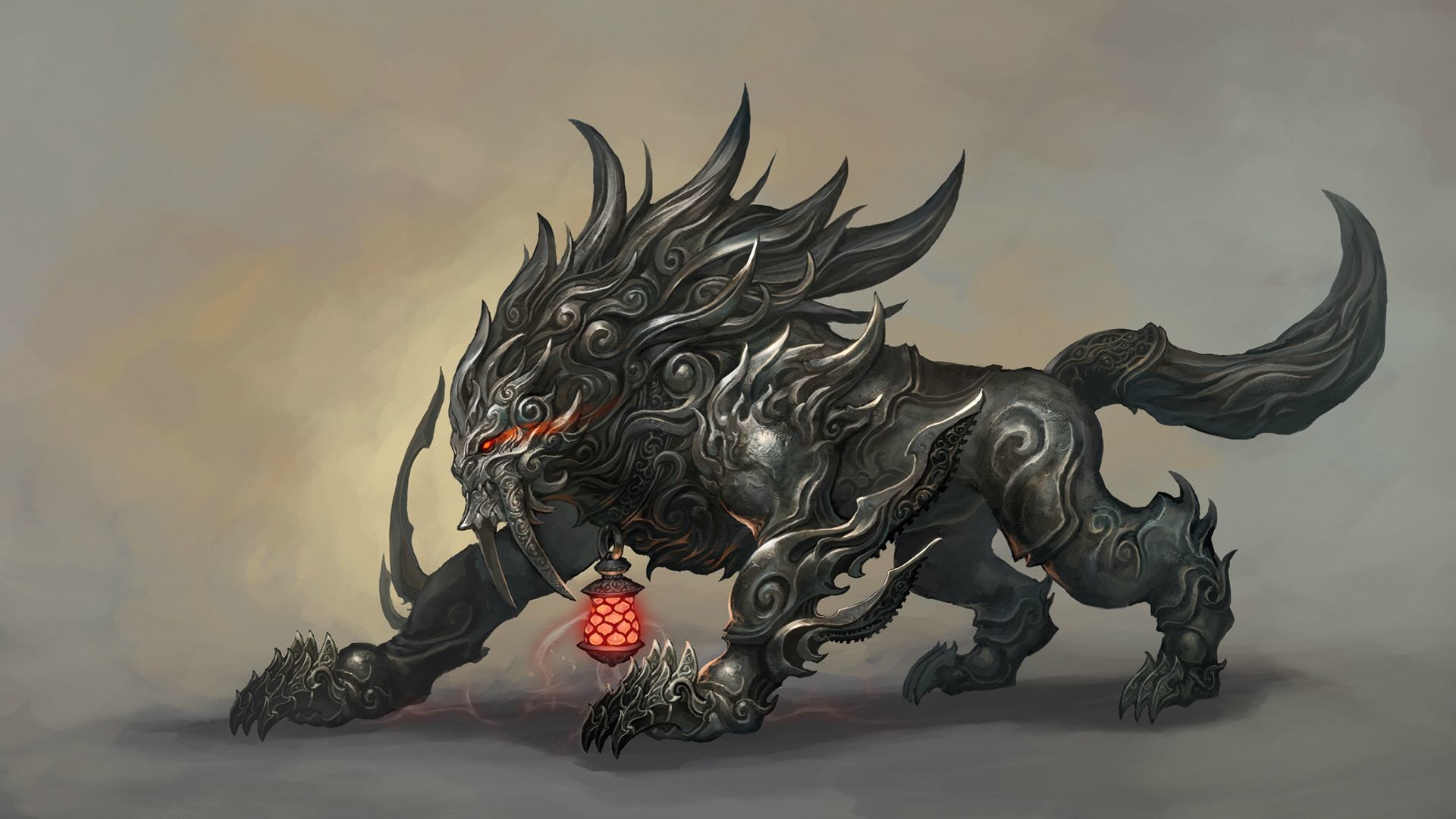 487 Blade And Soul Wallpapers - Blade And Soul Lion - HD Wallpaper 